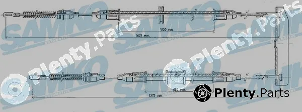Samko C0569B — Cable Pull, parking brake