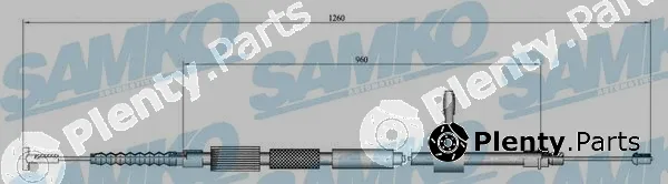 Samko C0017B — Cable Pull, parking brake