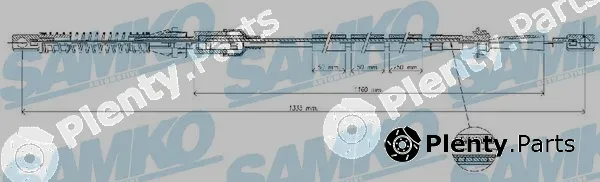 Samko C0073A — Accelerator Cable