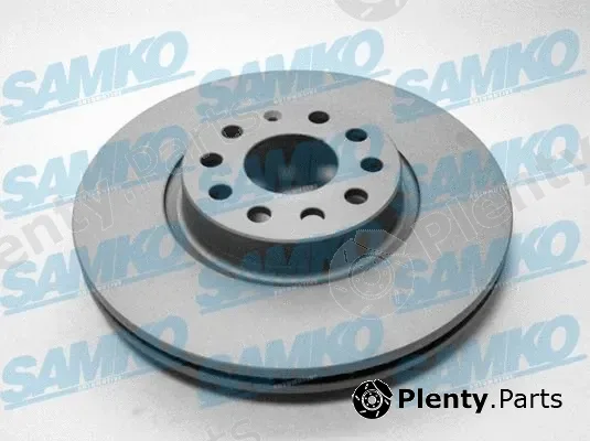 Samko A1004VR — Brake Disc TOTAL COATED