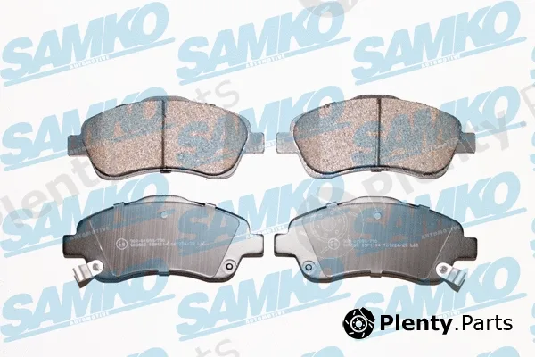 Samko 5SP1114 — Brake Pad Set, disc brake