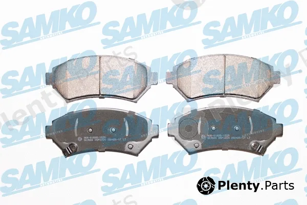 Samko 5SP1054 — Brake Pad Set, disc brake