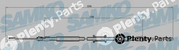 Samko C0601B — Cable Pull, parking brake