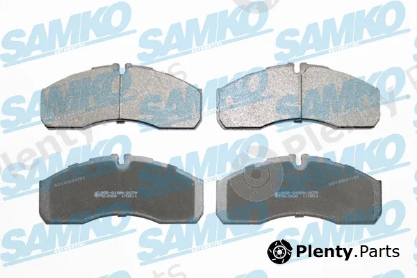 Samko 5SP1109 — Brake Pad Set, disc brake