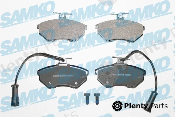 Samko 5SP1136 — Brake Pad Set, disc brake