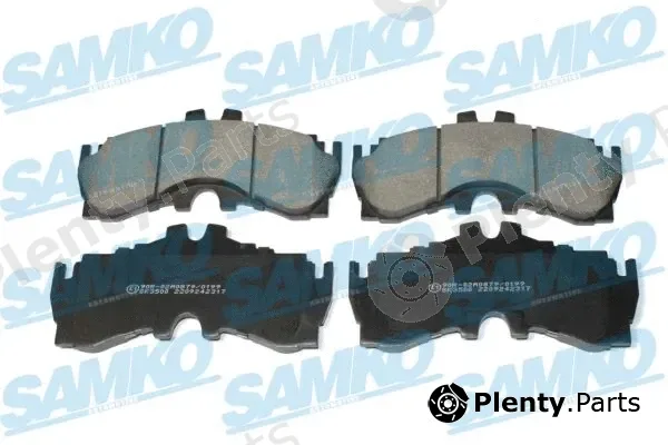 Samko 5SP2317 — Brake Pad Set, disc brake