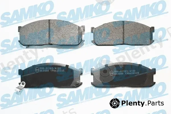 Samko 5SP335 — Brake Pad Set, disc brake