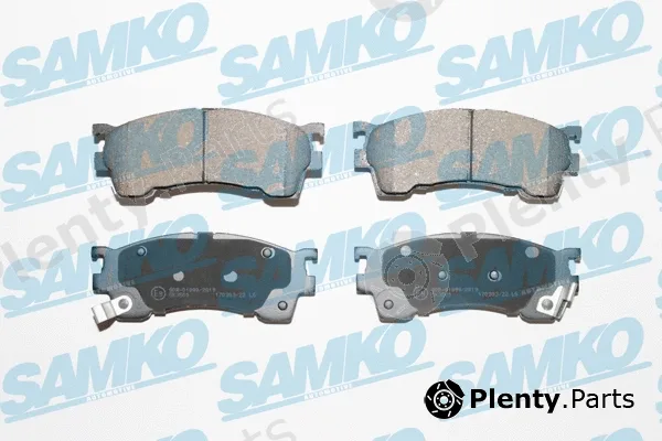 Samko 5SP1017 — Brake Pad Set, disc brake