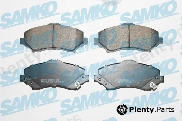 Samko 5SP1548 — Brake Pad Set, disc brake