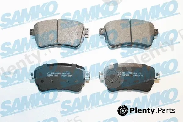 Samko 5SP2034 — Brake Pad Set, disc brake