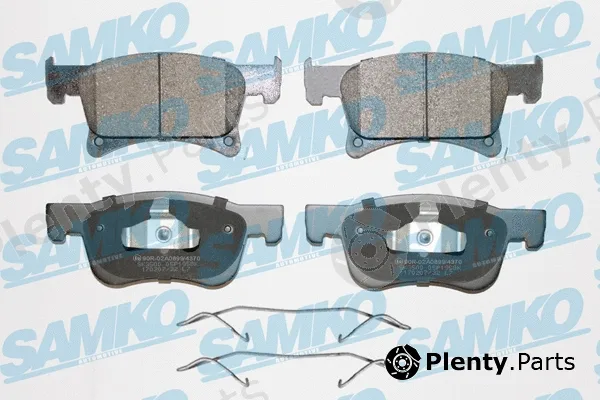 Samko 5SP1958K — Brake Pad Set, disc brake
