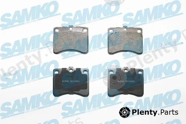Samko 5SP056 — Brake Pad Set, disc brake