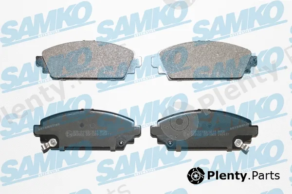 Samko 5SP1069 — Brake Pad Set, disc brake