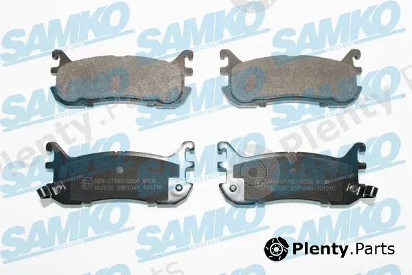 Samko 5SP1044 — Brake Pad Set, disc brake