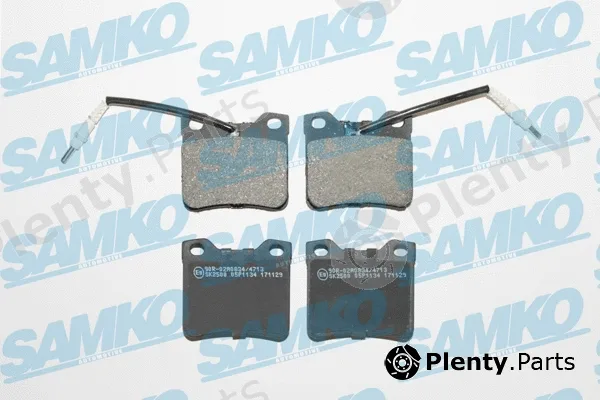 Samko 5SP1134 — Brake Pad Set, disc brake