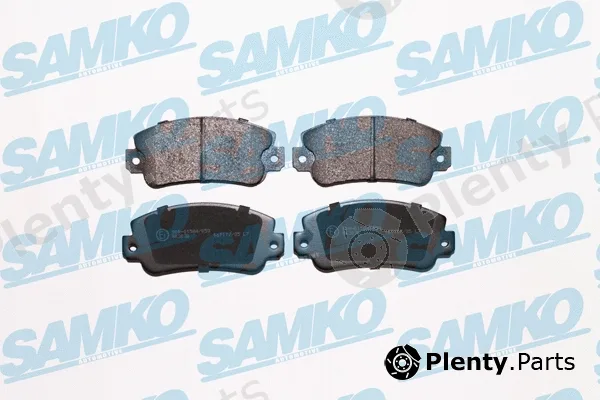 Samko 5SP006 — Brake Pad Set, disc brake
