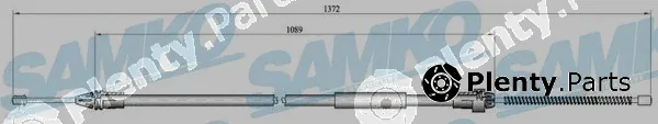 Samko C0134B — Cable Pull, parking brake