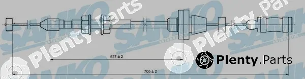 Samko C0130A — Accelerator Cable