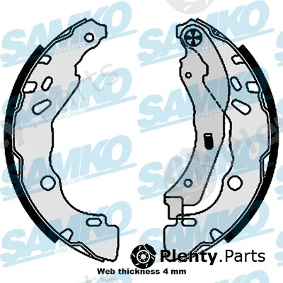 Samko 81109 — Brake Shoe Set