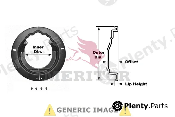 Meritor 29620 — Repair Kit, propshaft mounting CUP-BEARING