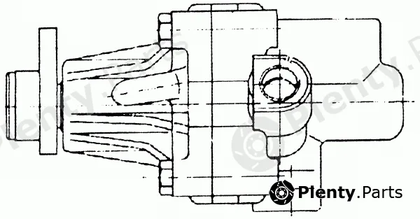 Lemförder 2219001 — Hydraulic Pump, steering