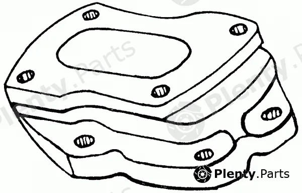 Lemförder 1012201 — Flange, carburettor