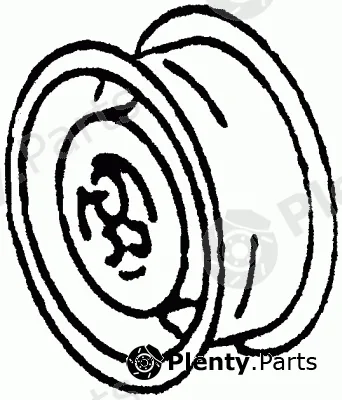 Lemförder 1442201 — Deflection/Guide Pulley, timing belt