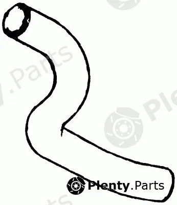 Lemförder 1655501 — Radiator Hose
