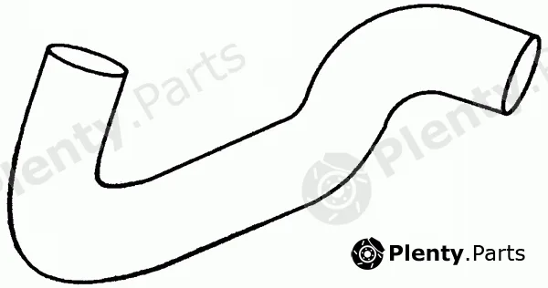 Lemförder 1607301 — Radiator Hose