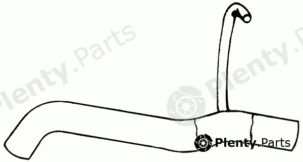 Lemförder 1610801 — Radiator Hose