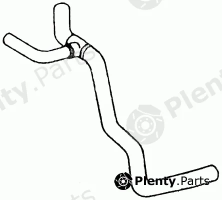 Lemförder 1423401 — Radiator Hose
