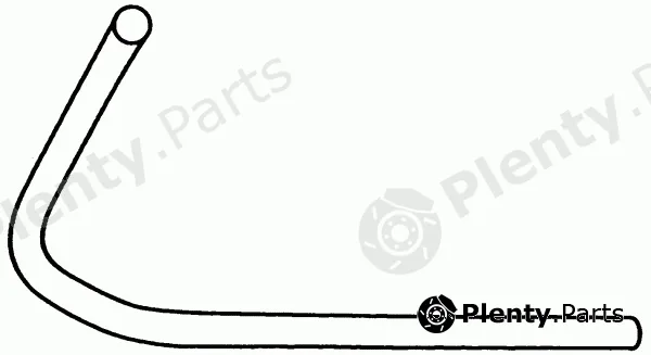 Lemförder 1657201 — Radiator Hose