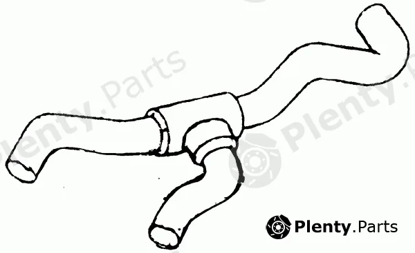 Lemförder 1438801 — Radiator Hose