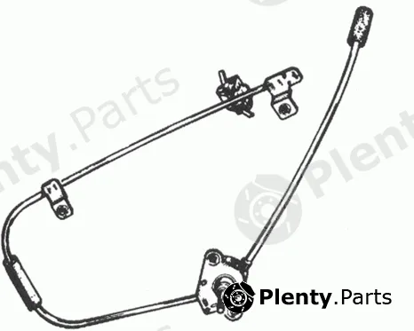 Lemförder 60.80014.0 — Window Regulator