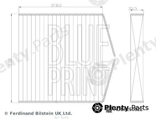 Blue Print ADBP250022 — Filter, cabin air
