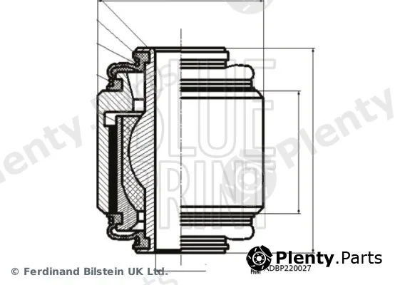 Blue Print ADBP860194 — Mounting, control/trailing arm