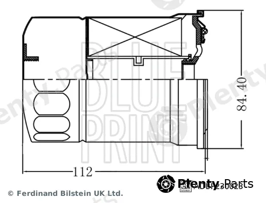Blue Print ADBP230023 — Fuel Filter