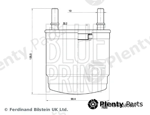 Blue Print ADBP230057 — Fuel Filter