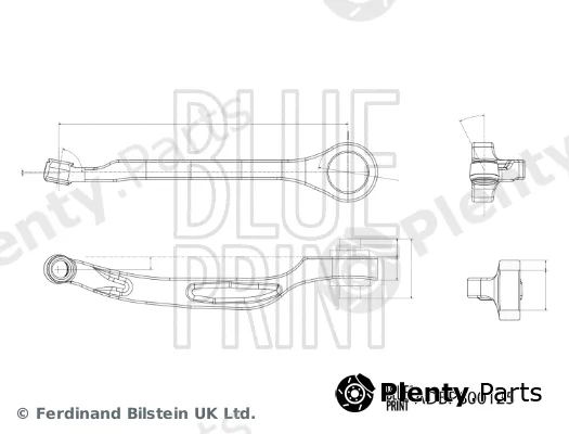 Blue Print ADBP800125 — Mounting, engine