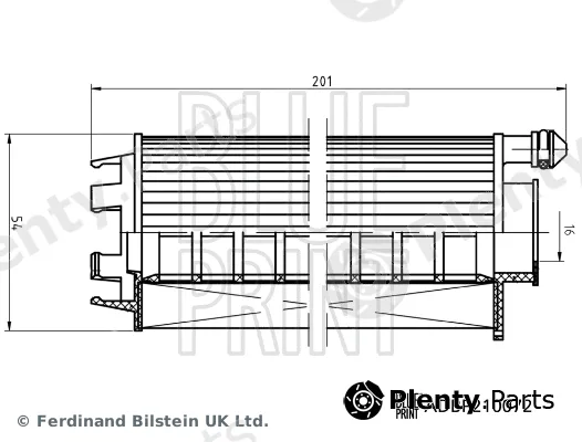 Blue Print ADBP210072 — Oil Filter