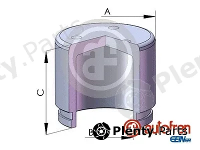 Autofren Seinsa D025818 — Piston, brake caliper