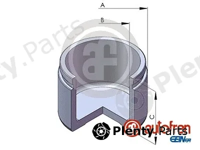 Autofren Seinsa D025853 — Piston, brake caliper