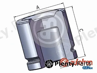 Autofren Seinsa D025791 — Piston, brake caliper