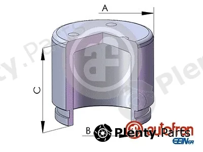 Autofren Seinsa D02553 — Piston, brake caliper