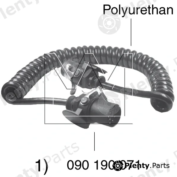 Monark 090195725 — EBS Connection Cable