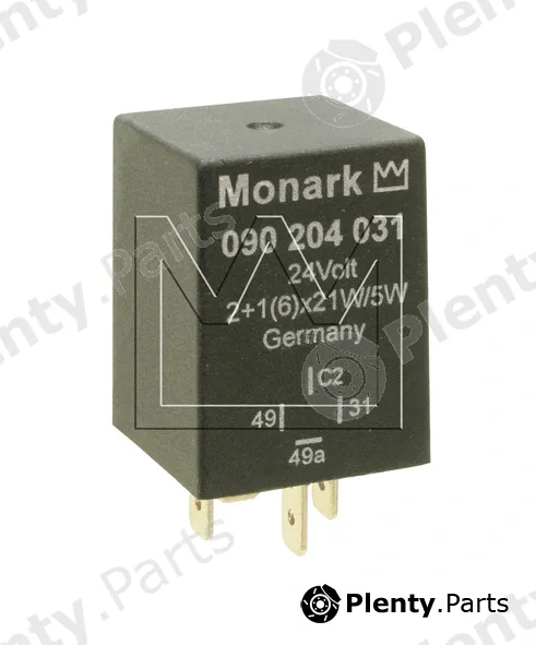 Monark 090204031 — Hazard Warning Light Relay