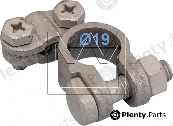 Monark 099880002 — Battery Terminal Clamp