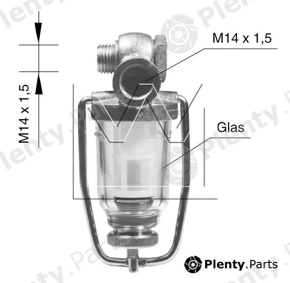 Monark 060489000 — Fuel Filter VORREINIGER*