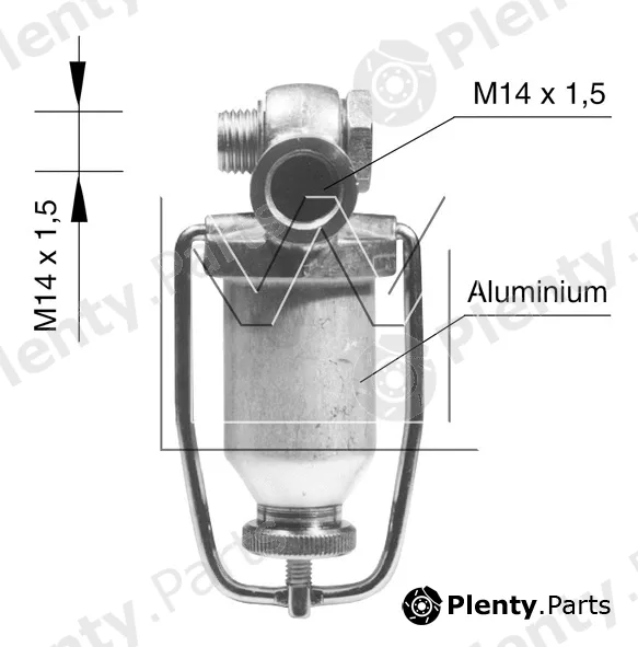 Monark 060489002 — Fuel Filter