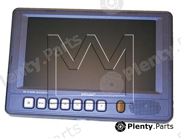 Monark 090460870 — Screen, parking distance control 7"